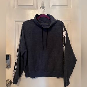 NWOT Set: Victoria’s Secret PINK navy blue sweat set- size medium